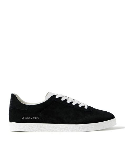 givenchy black suede sneakers|sneakers givenchy 2022 black.